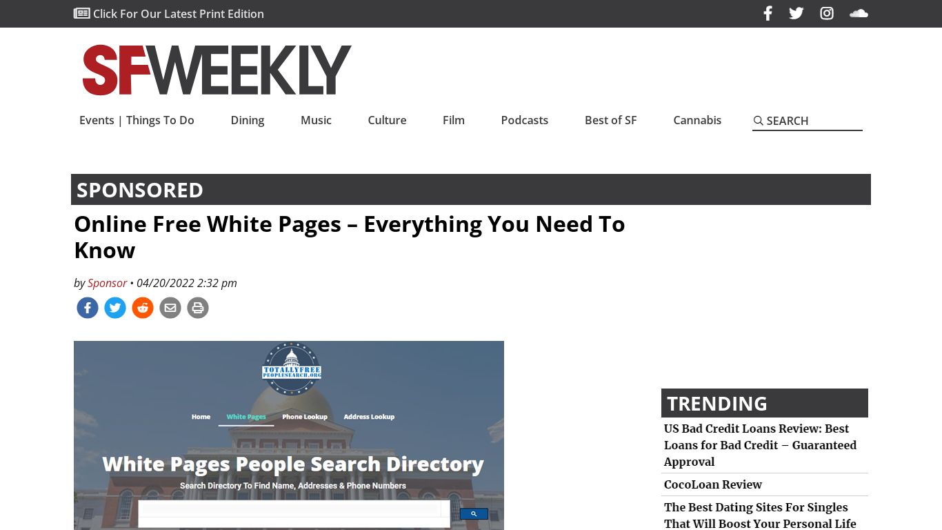 Online Free White Pages – Everything You Need To Know